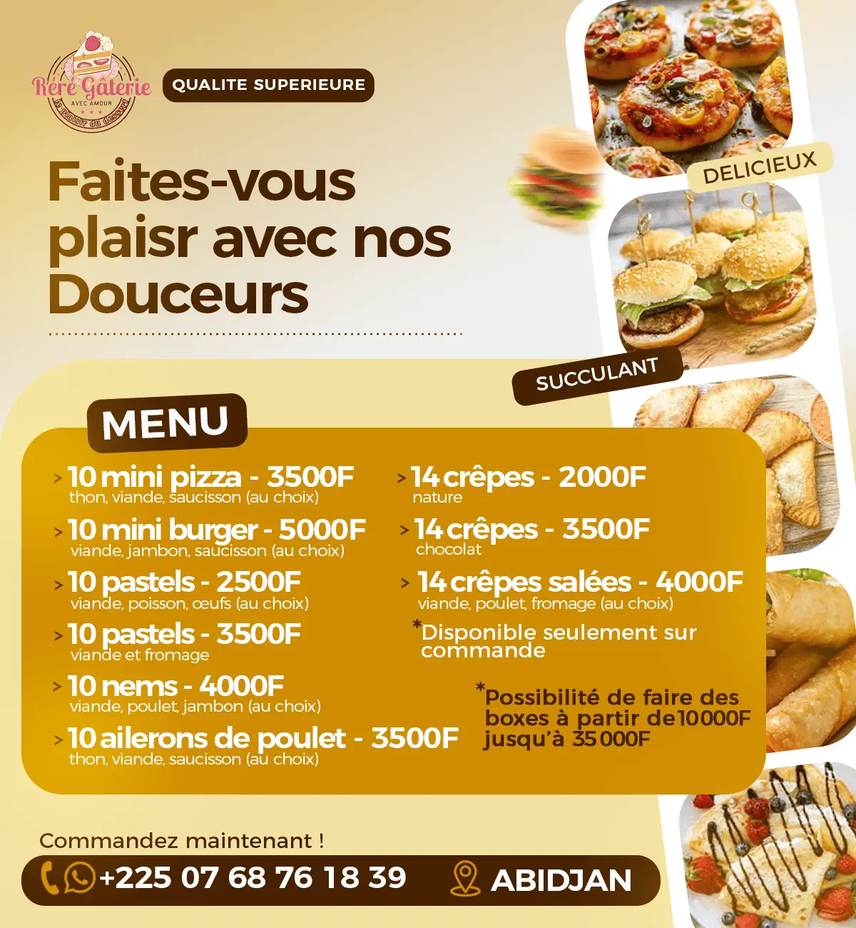 Affiche Rere Gâterie